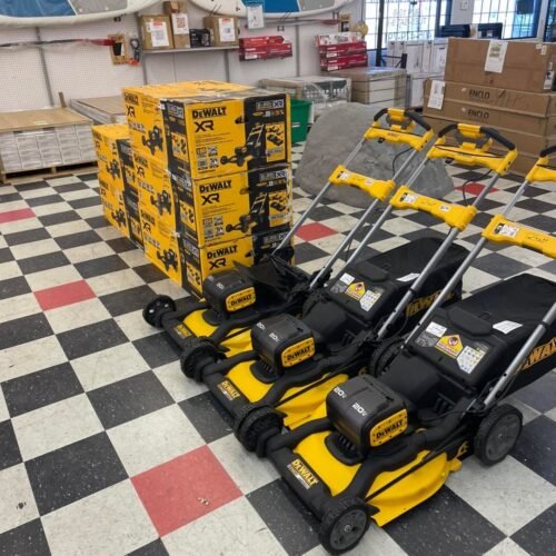 Battery Operated Mowers Pallets