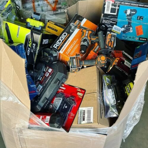 New & Return Merchandise Tool Pallets