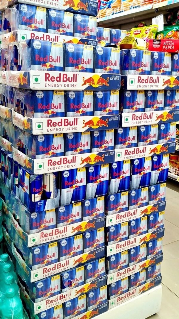 Red Bull Energy Drink Cans Pallet