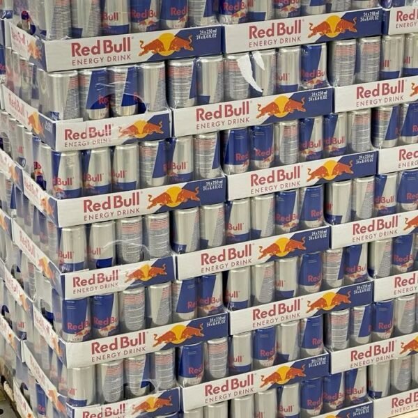 Red Bull Energy Drink Cans Pallet