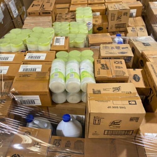 Laundry Detergent Pieces Pallet